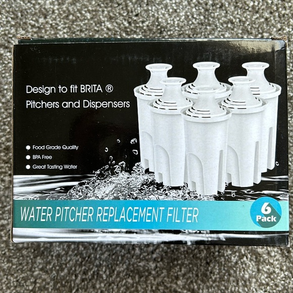 Other - Water Pitcher Replacement Filter Designed to fit BRITA Pitchers and Dispensers
